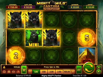 Видеослот Mighty Wild: Panther