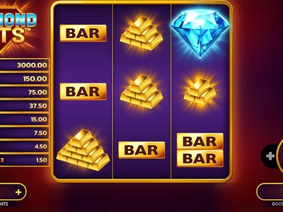 Игровой аппарат Diamond Hits от Booming Games