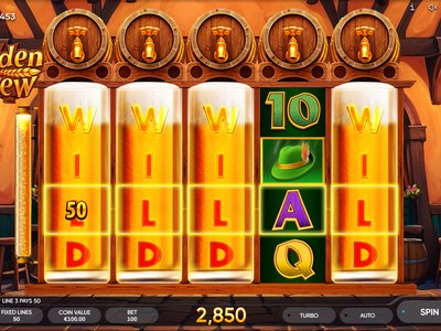 Слот Golden Brew — играть онлайн